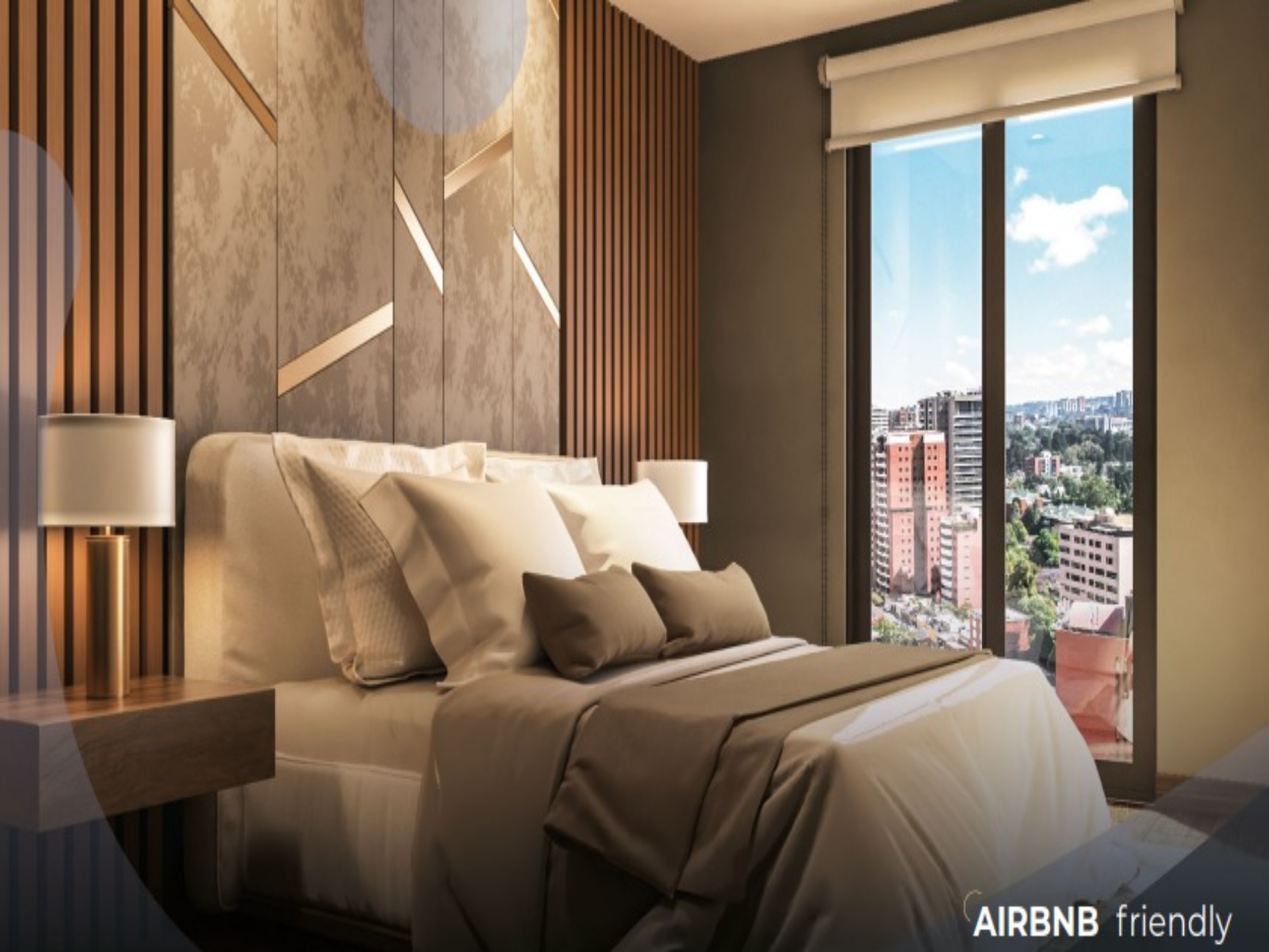 Apartamento en venta de 1 Habitación en zona 14