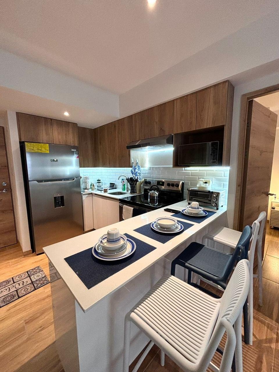 Apartamento amueblado de 2 habitaciones en Zona 9