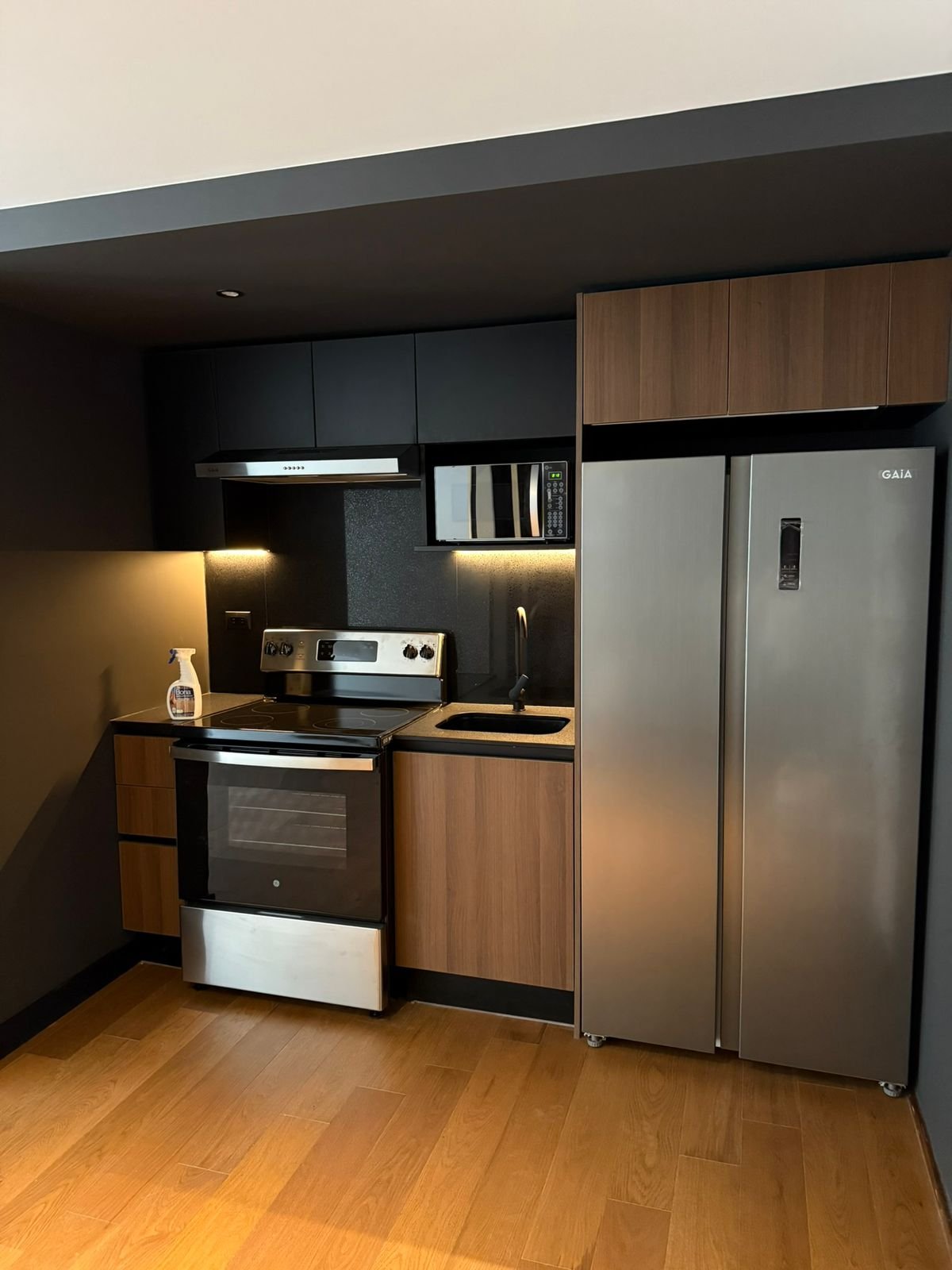 Apartamento con linea blanca y 2 habitaciones en renta en Z11