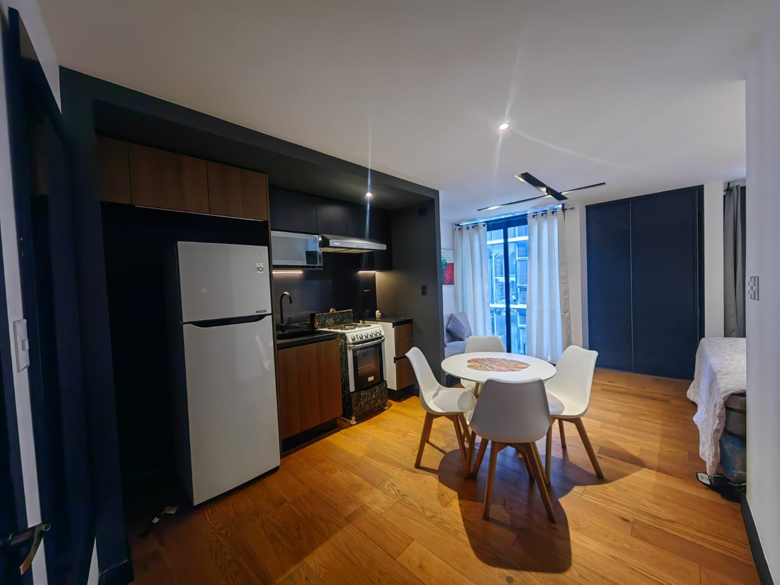 Renta de apartamento tipo loft amueblado 1 habitacion en Z11