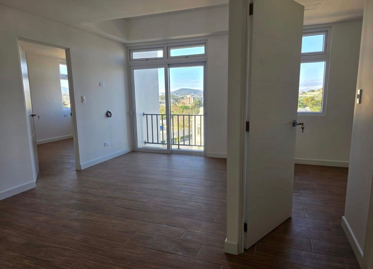 Apartamento nivel alto de 2 habitaciones en renta en zona 11