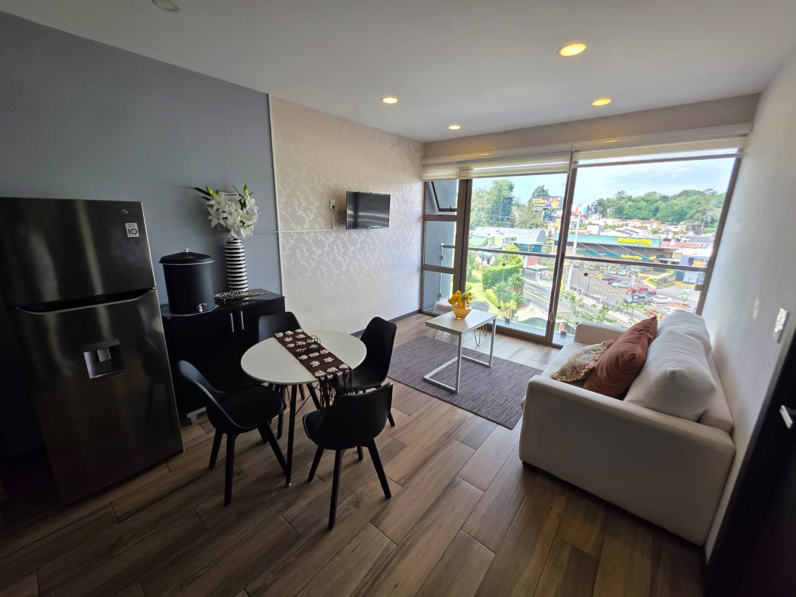 Apartamento amueblado en renta de 1 habitacion en Muxbal KM 9