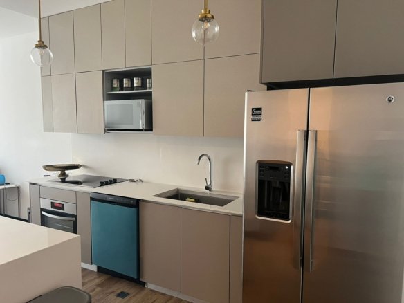 Renta de apartamento amueblado en zona 14 - 2 habitaciones en Unio