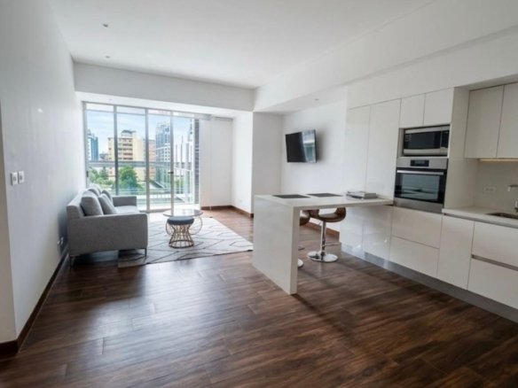 Apartamento amueblado en renta - 1 habitacion en zona 10 en Avia