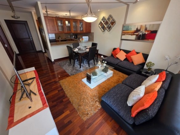 Apartamento amueblado con terraza de 1 habitacion en zona 14 en Casa Rialto