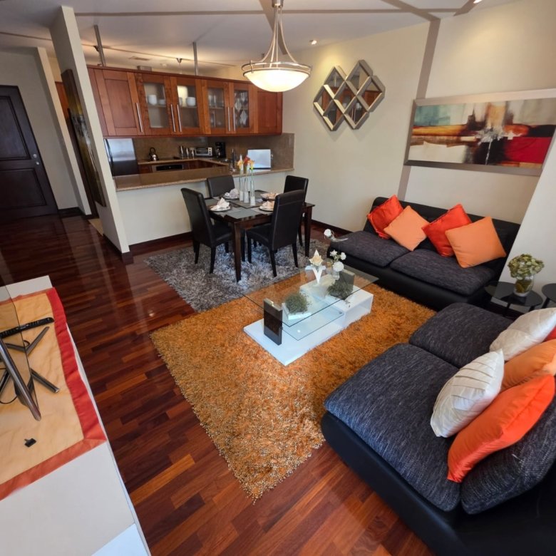 Apartamento amueblado con terraza de 1 habitacion en zona 14