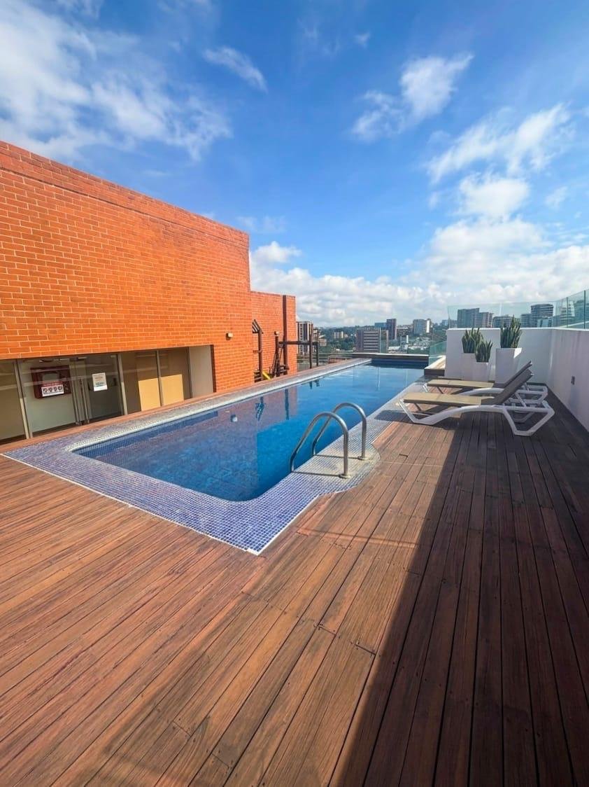 Renta de apartamento amueblado – 2 habitaciones en zona 13 – Casa Américas