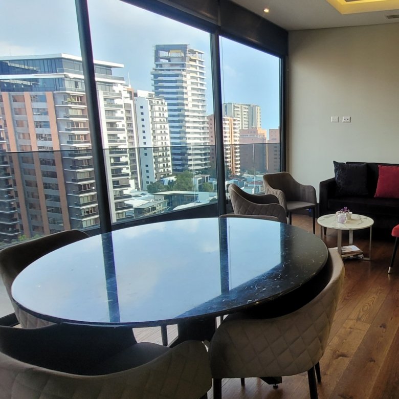 Apartamento en renta amueblado zona 14 Santa Ines del Parque