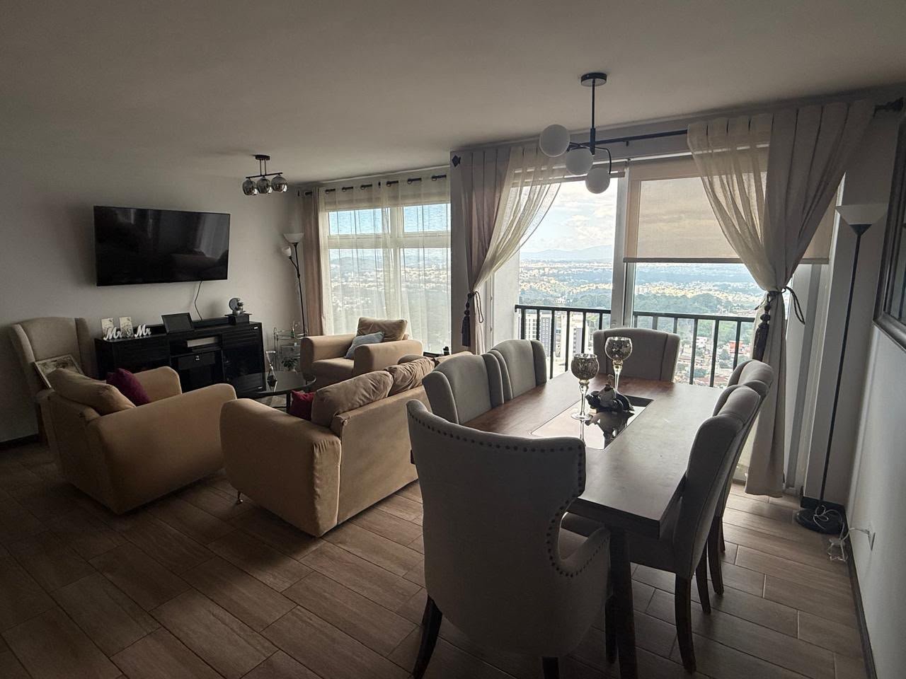 Apartamento en renta -3 habitaciones – Sakai zona 1 de Mixco