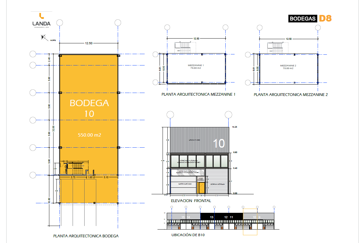 Complejo Industrial de bodegas D8 el Naranjo desde 550m²