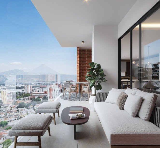 Apartamento de Lujo en venta en Edificio Zona 14 ref-6155