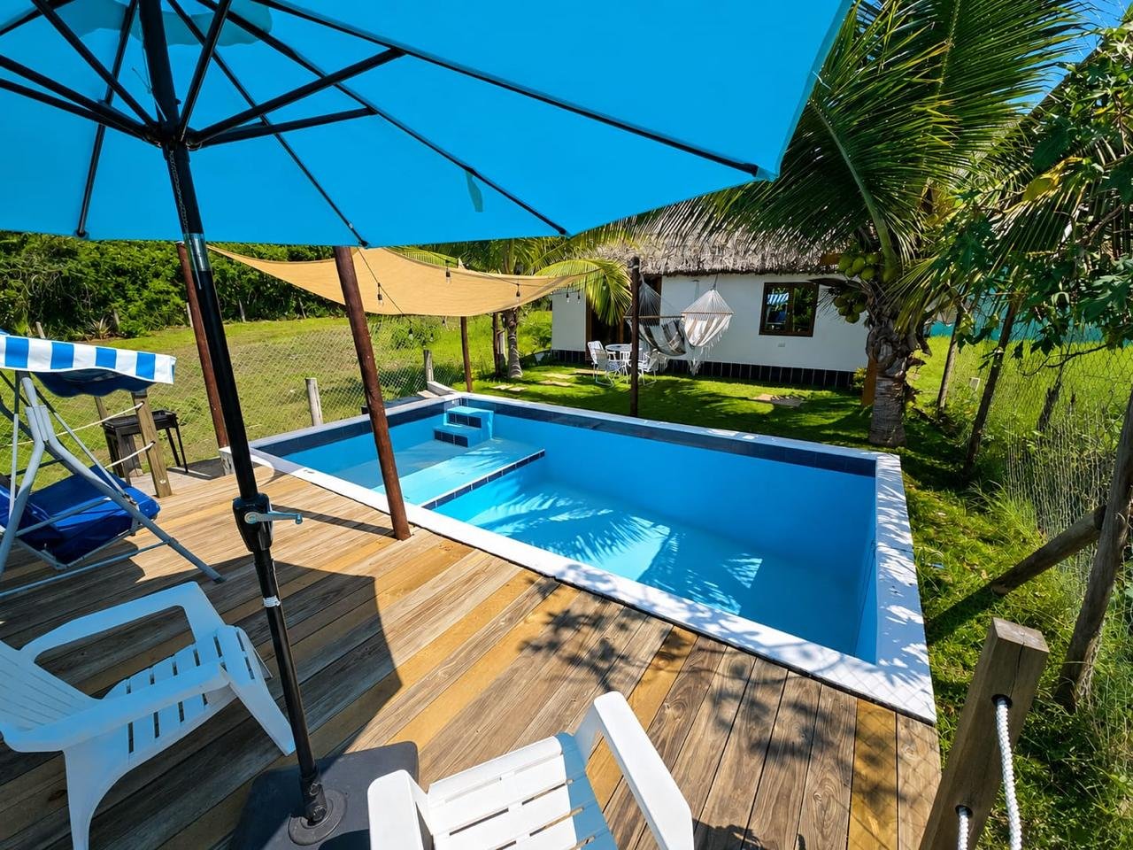 Casa de Playa con Piscina en Monterrico